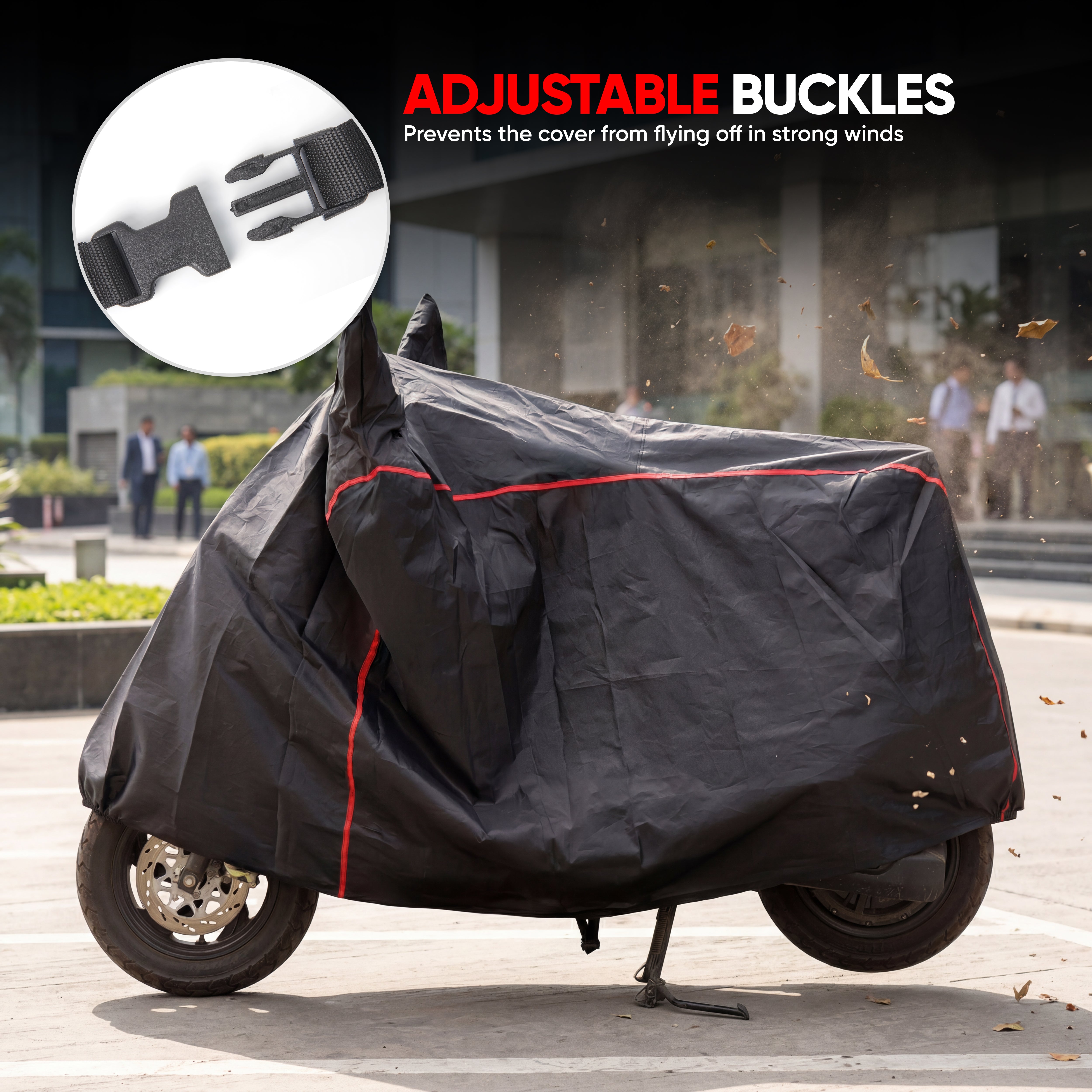 TVS Premium Universal Scooter Cover – UV Protected, Water Resistant, Dustproof & All-Weather Protection
